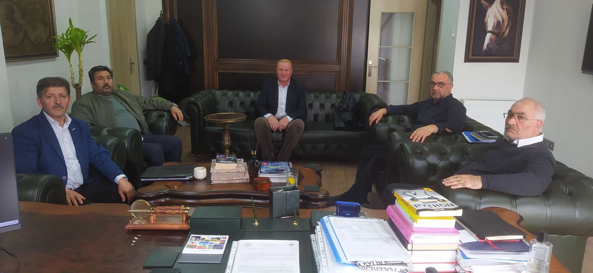 Sayın İşadamı İdris Urkun Bey ile İstişare Toplantımız